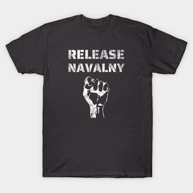 Release Navalny - Alexei Navalny - Free Navalny T-Shirt by WonderWearCo 